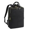 Backpack Fittem A4 File PC Storage Black H39 X W28 X D11cm [Ace Gene] 14.0inch No.68682 Women's