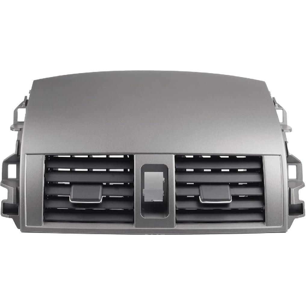 Dasbecan 55670-02160 Панель центральной консоли, воздуховод кондиционера, отделка console, комплект вентиляционных отверстий, совместимый с Toyota Corolla 2008 2009 2010 2011 2012 2013
