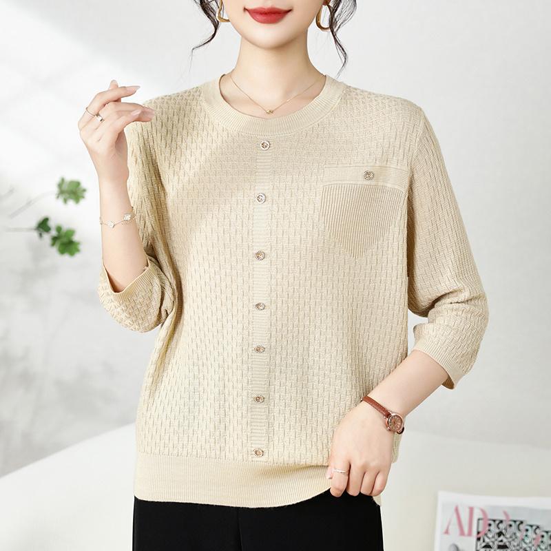 QingHe Cashmere Женский свитер из 30% кашемира - Мягкий и теплый пуловер из смесовой шерсти