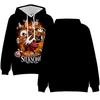 Толстовка Hollow Knight Silksong с капюшоном Harajuku Autumn Pullover Fashion Unisex Long Sleeve Casual Streetwear Свободная уличная одежда