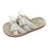 French platform slippers women's outer wear 2025 summer new with skirt versatile fairy style bow word sandals