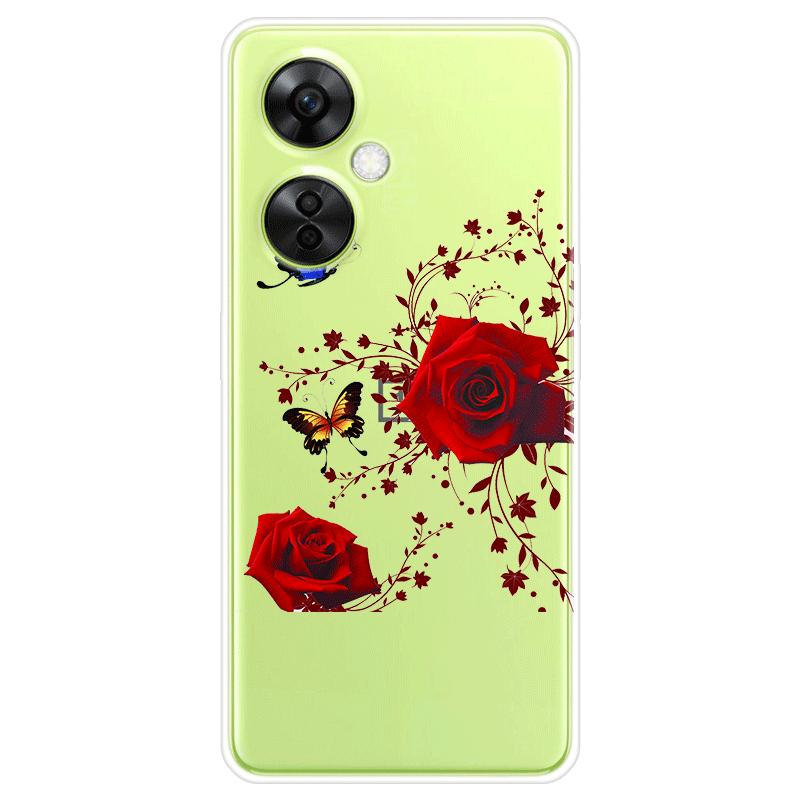 Для OnePlus Nord CE 3 CE3 Lite чехол Мягкая силиконовая задняя крышка чехол для телефона с рисунком