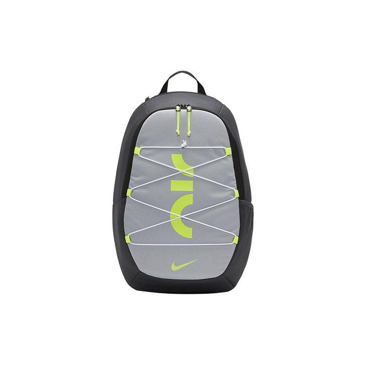 Nike Тканевый рюкзак Regular Унисекс Черный Серый Зеленый DV6246-060