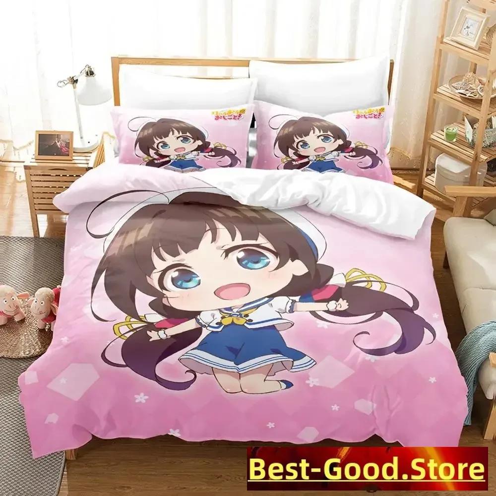 Работа Рюо никогда не заканчивается! Комплект постельного белья Single Twin Full Queen King Size Bed Set Adult Kid Bedroom Duvetcover Sets Anime