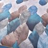 Комплект постельного белья с активным принтом Double Four Seasons, разные размеры, разноцветная кружевная юбка с начесом разных размеров