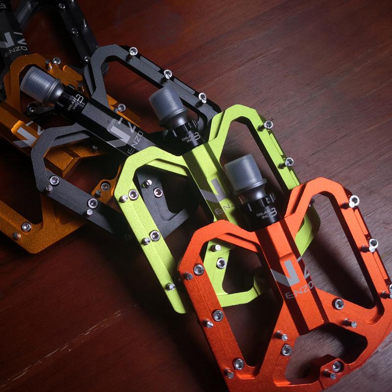 Новые Ультралегкие Горные Велосипедные Педали CNC Алюминиевый Сплав Полированные 3 Подшипника Педали Антискользящие Велосипедные Педали