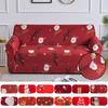 Рождественские эластичные чехлы для дивана для гостиной Funda Sofa Чехол для дивана Защитник для кресла Универсальные накидки на диван Рождественский домашний декор