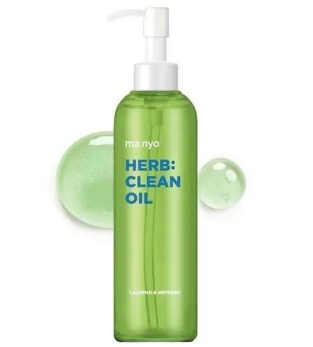 Зеленое очищающее масло Manyo Herb 200 мл