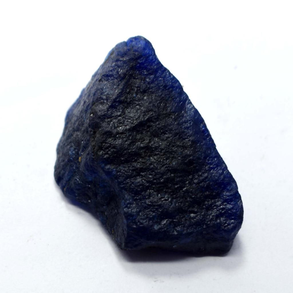 Natural Blue Sapphire Loose Gemstone 109.45 ct Dyed Uncut Rough September Birthday Birthstone