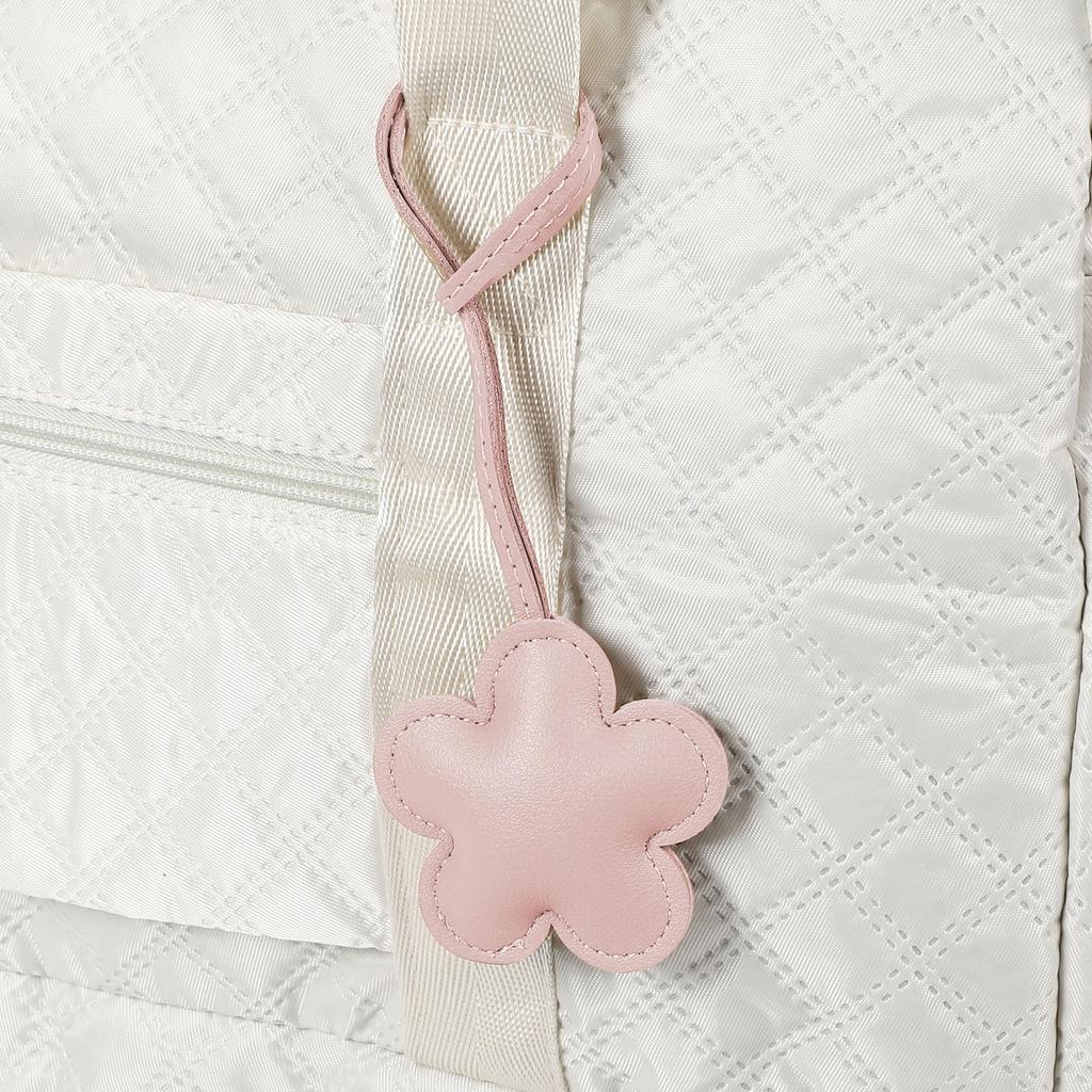 Шарм для сумки Tonecraft в виде цветка, Простой, Классический шарм для сумки, Популярный, Стильный, Милый, Микрофибра, Мягкий, Розовый