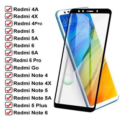 Полная защита экрана, закаленное стекло для Xiaomi Redmi 4 Pro 5 4A 5A 5 Plus Note 4 4X5 Pro, закаленное стекло, пленка