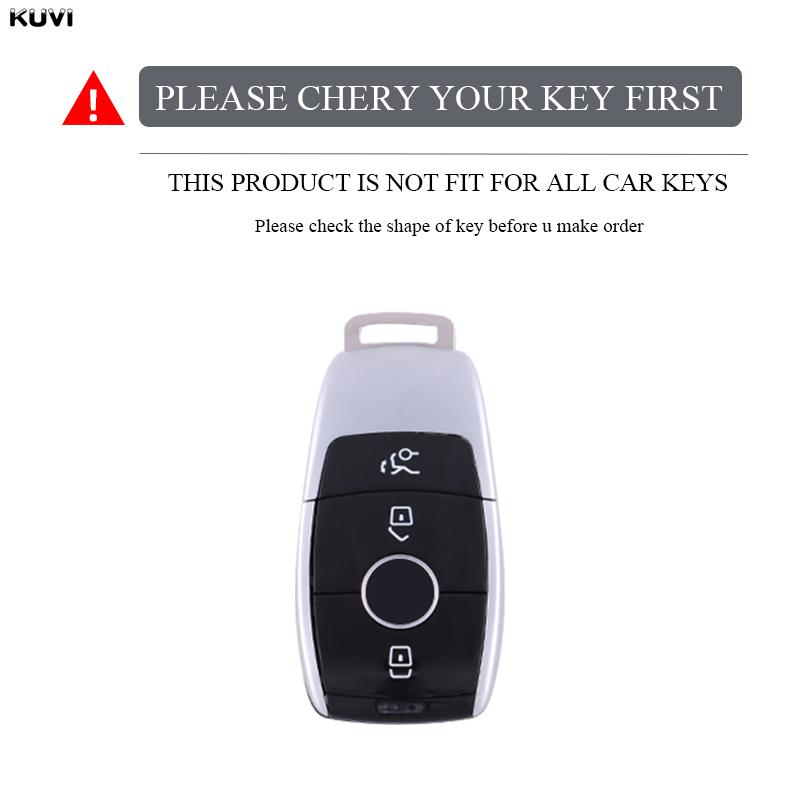 NHFW5 For Mercedes Benz A B C E S G GLB GLC GLE Class GLS W177 W205 W213 W222 G63 X167 E200 E300 AMG TPU Car Key Cover Case Fob Holder