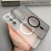 Для Magsafe Матовое Мягкое ТПУ Чехол для Samsung Galaxy S24 S25 S26 Ultra S23 Plus Магнитная Беспроводная Зарядка Тонкий Тонкий Чехол