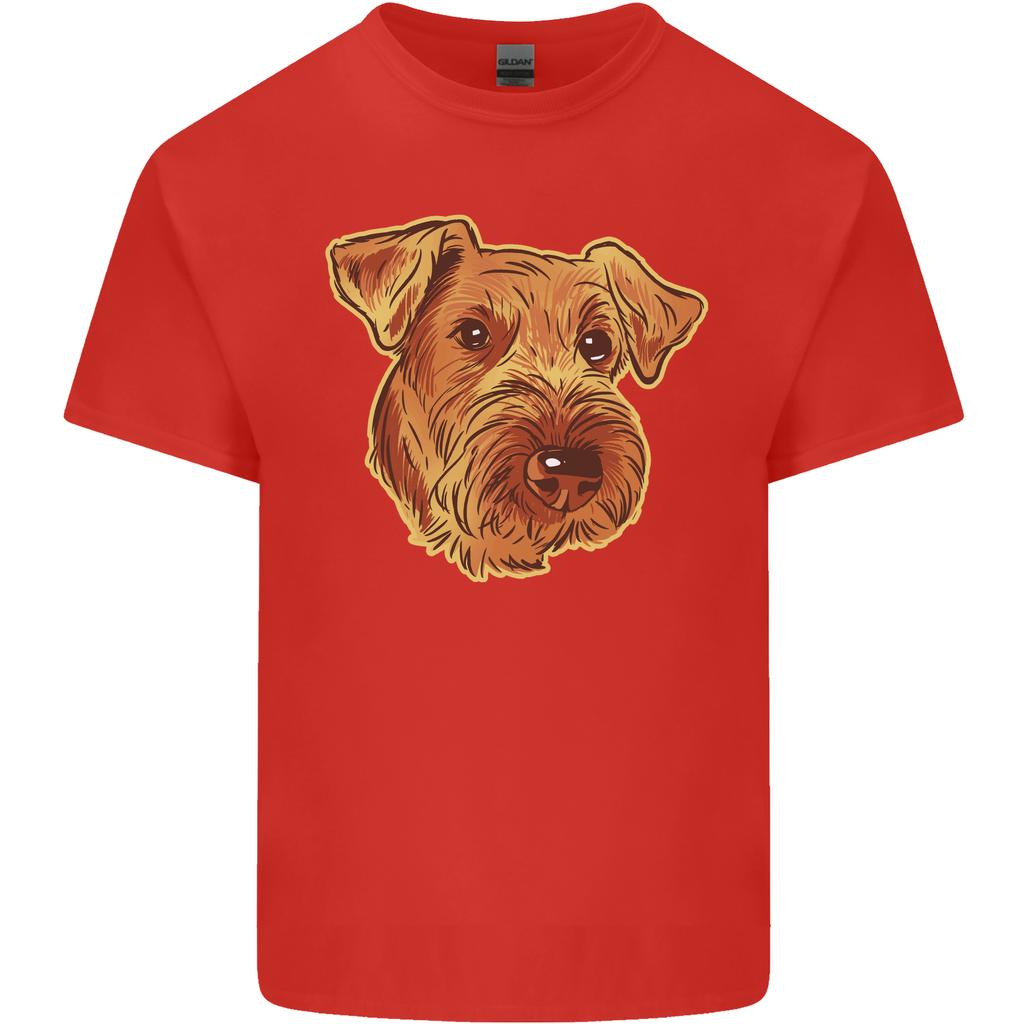 An Airedale Terrier Bingley Waterside Dog Unisexs Light Cotton TShirt