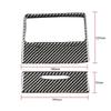 For BMW 3 Series E90 E92 2005-2012 - 3D Carbon Fiber Rear Air Outlet Storage Box Trim, Self-Adhesive Anti-Scratch Sporty