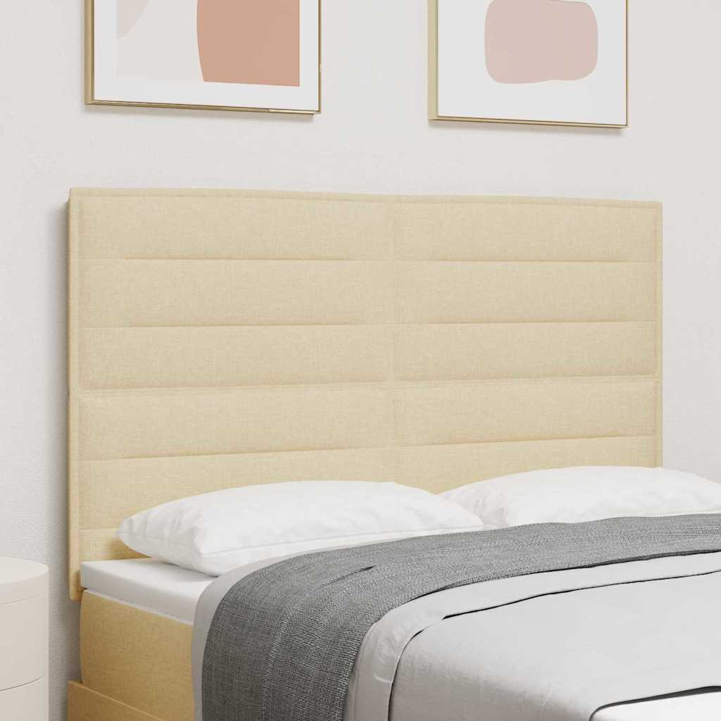 Headboard Cream 144 cm Fabric