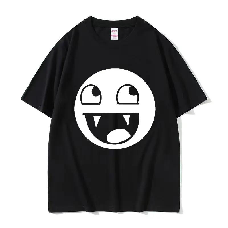 Epic Face Domo Kun Funny Meme T Shirts Men Women Summer O-Neck Fashion High Quality T-Shirt Casual Tshirt