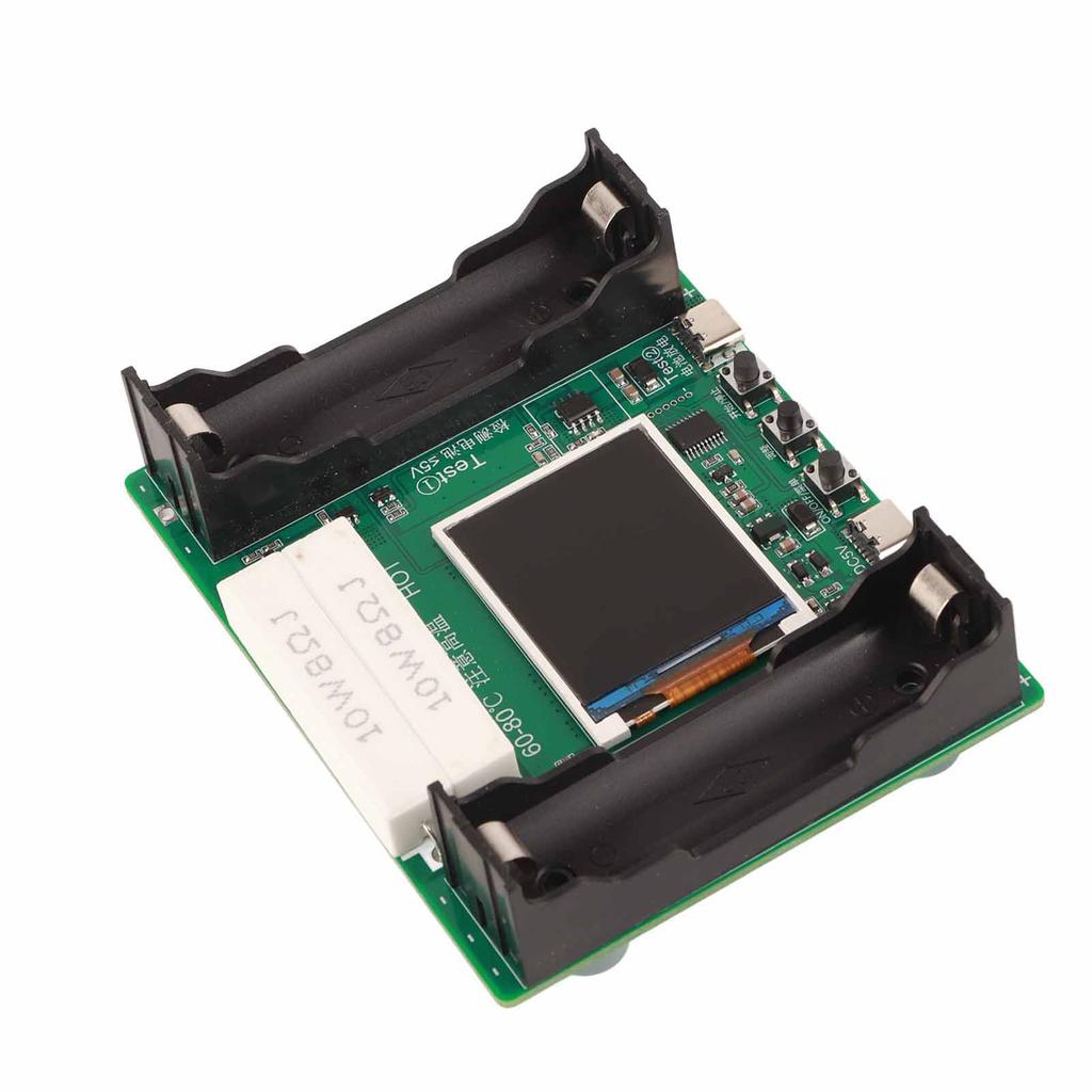 Тестер внутреннего сопротивления аккумулятора 1,77-дюймовый ЖК-дисплей, режимы, регулируемая емкость литиевой батареи 18650