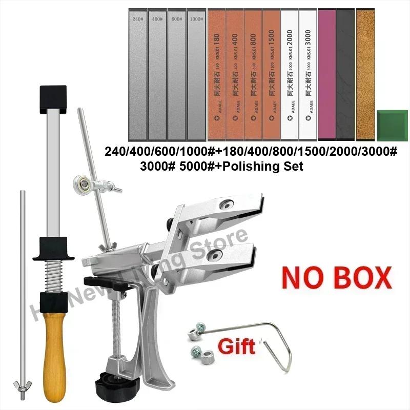 Fixed Knife Sharpener Kitchen Sharpening Stone Aluminum alloy Angle Sharpeners Professional Grinding System Whetstone Woodwork