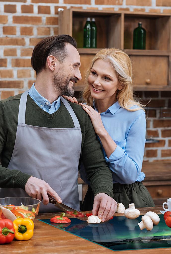 SZKLANA PŁYTA OCHRONNA NA KUCHENKĘ 70x52 WIDOK