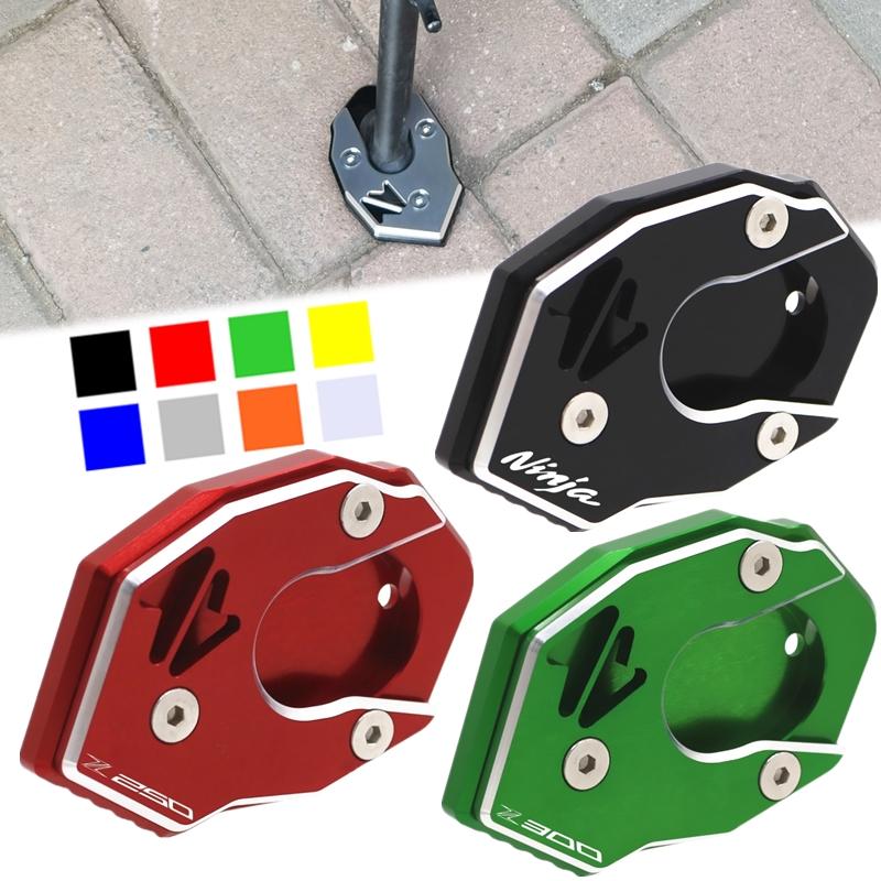 Motorcycle For KAWASAKI NINJA650 NINJA400 NINJA300 NINJA 650 350 400 Accessories Side Support Enlarged Block Parking