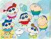 Jigsaw Puzzle Crayon Shin-chan Shin-chan and Friends 366 Pieces (ATB-75)