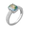 Серебряное кольцо с мистик топазом 2.966ct (2058410)