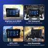 EKIY 7.0" Wireless CarPlay Moto Android Auto Android 13.0 Portable Digital Motorcycle Dashboard GPS Navigation Display Screen