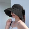 UV Protection Large Brimmed Sun Hat Wide Brim Sun Hat Fashion Empty Top Hat  Women