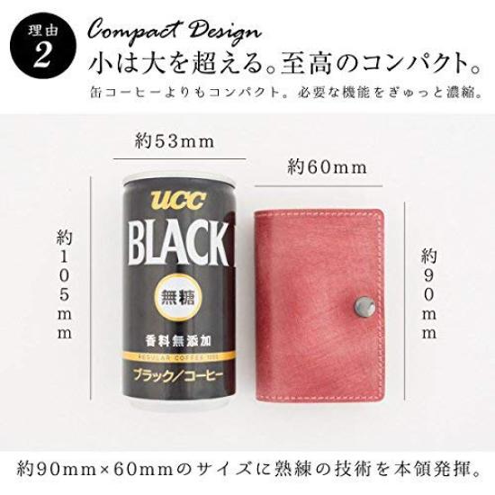 Dom Teporna Трехстворчатый кошелек из кожи уздечки, Маленький мини-кошелек, Компактный кошелек из натуральной кожи для мужчин и женщин, Темно-коричневый