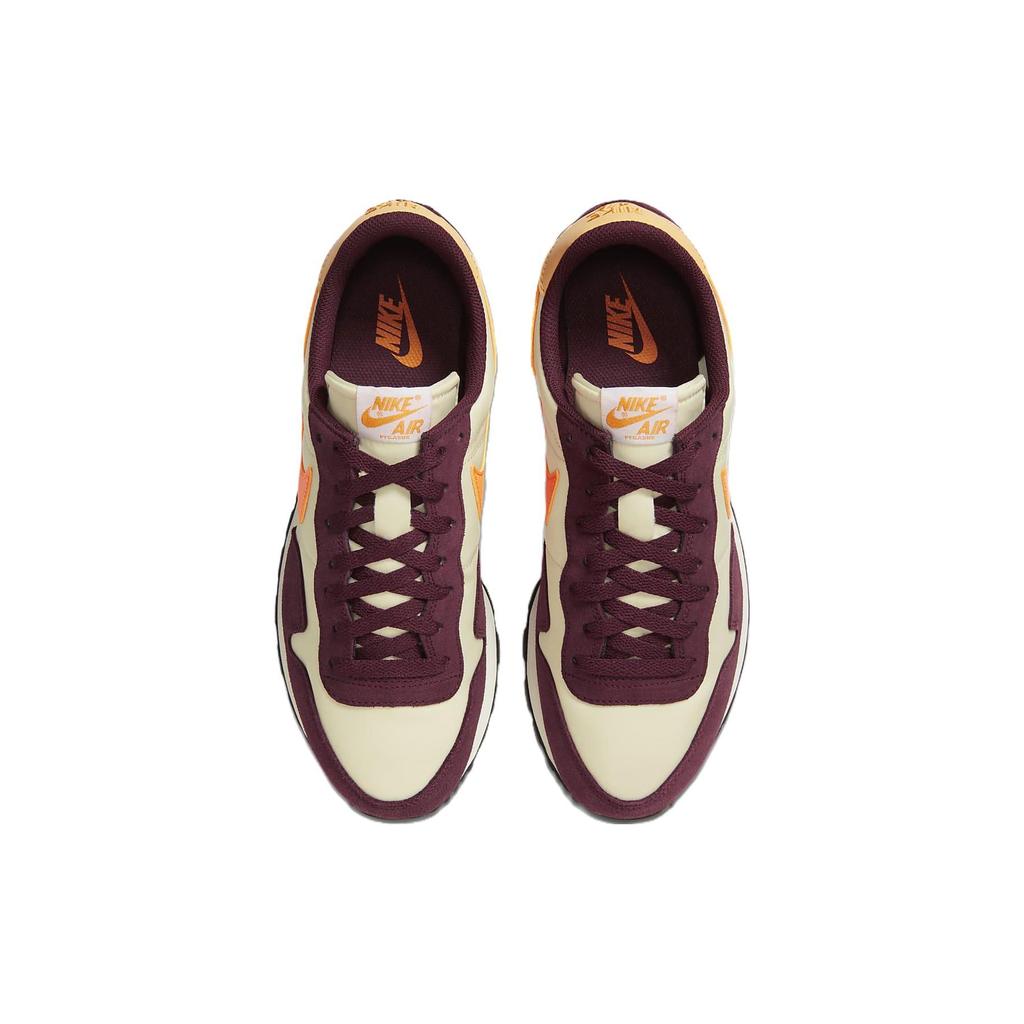 Nike Air Pegasus 83 Night Maroon Ярко-оранжевые мужские кроссовки Красный Парус кокосового молока FN3692-181