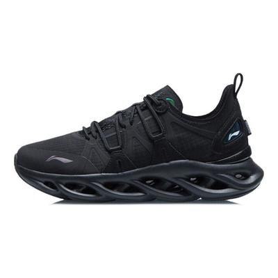 Кроссовки Li Ning Arc Comfortable Rebound Shock Absorbation, износостойкие, нескользящие, с низким верхом, женские, черные ARHQ088-10
