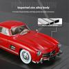 1/24 Mercedes-Benz 300SL 1936 Классическая машина Литая модель автомобиля Звук Свет Детские игрушки Коллекционные предметы Хобби Подарки на день рождения