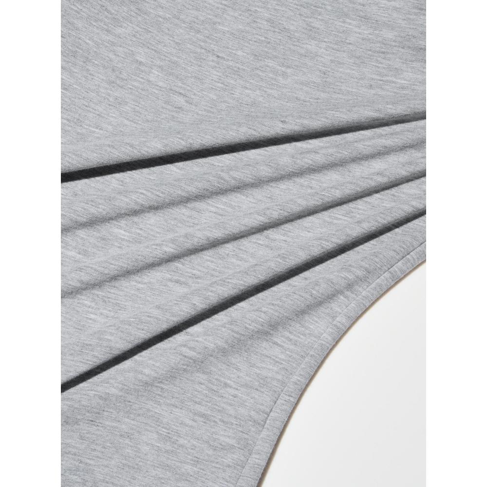 Uniqlo Футболка с круглым вырезом и длинным рукавом HeatTech CoTTon, очень теплая