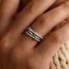 New Fashion Colors Luxury 18K Gold-Plated Stainless Steel Glass Zircon Rings For Women Fashion Wedding Party Jewelry Accessories