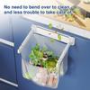 Trash Bag Holder Stand Waste Pouch Holder Wall Mounted Folding Heavy Duty Trash Bag Rack For Garage RV Bathroom Under Sink Door