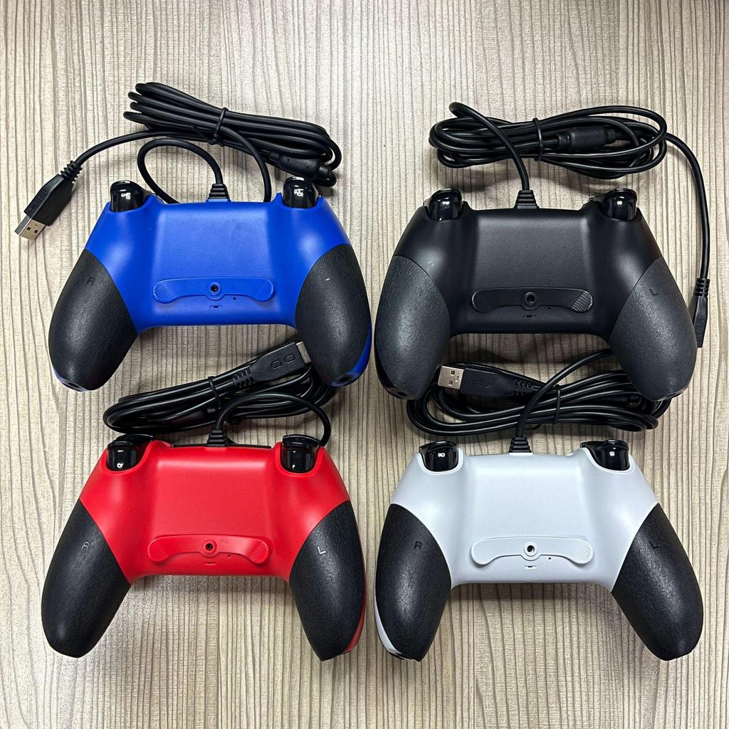 Проводной игровой контроллер PS4 с функцией шестиосевой вибрации