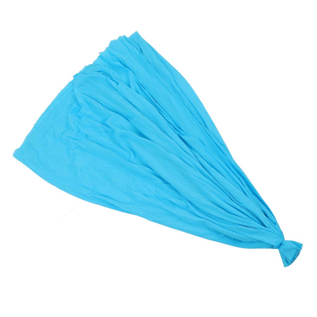 Гамак для йоги Эластичная ткань Гамак для воздушной йоги для профессионалов и начинающих Небесно-голубой