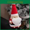 Christmas Plush Santa Toy With Super Soft Short Pile For Holiday Gift Decoration