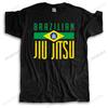 New Cotton Tees Fashion T-shirt Men O-neck Summer Tshirt BRAZILIAN JIU JITSU Unisex Tee-shirt Women Loose Cool Top Printing Tees
