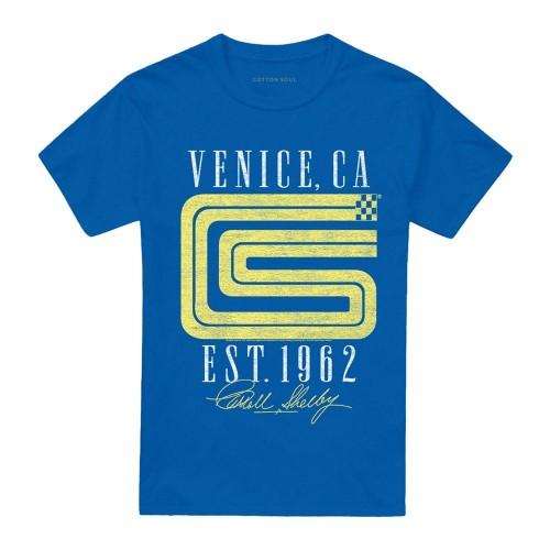 Carroll Shelby Unisex Adult CS Venice Logo T-Shirt