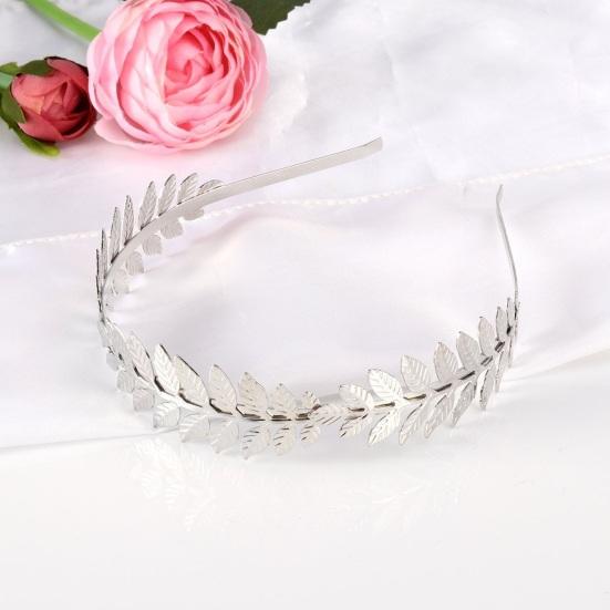 Греческая богиня повязка на голову с золотым листом ветка обруч для волос Корона свадебный головной убор аксессуары греческой богини
