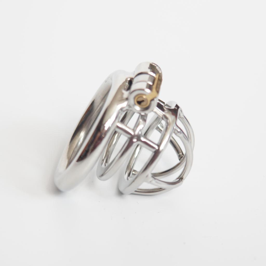 Эргономичное мужское устройство верности с замком из нержавеющей стали, клетка для члена, замок для пениса, кольцо для члена, пояс верности, S075