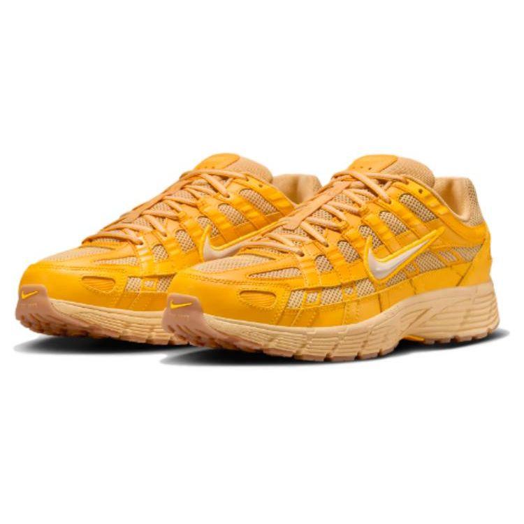 Nike P-6000 Sesame University Золотые кроссовки унисекс Желтая резинка-светло-коричневый Sanddrift CD6404-201