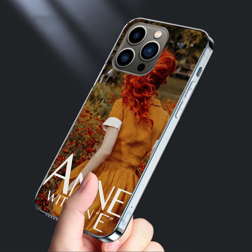 Чехол для телефона Anne With an E Для iPhone 16E 15 Pro 14 Plus 17E 16 17 Pro Max Air 11 12 13 Mini Ударопрочный Capa Милый Чехол TPU Cl