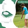 with Hole Flag Golf Putting Hole Cup Putting Cup Golf Putting Regulation Cup  Training Aids