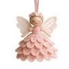 DIY Angel Hanging Decoration Crochet Set With Yarn For Beginners Crochet Handmade Set Christmas Tree Hanging Decoration