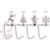 Stockings Clip Christmas Sock Hook Multifunctional Desk Side Hook  Outdoor