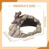 Reptile Hideout Cave Terrarium Decoration Landscape Versatile Supplies Fashion Resin Rock Hide