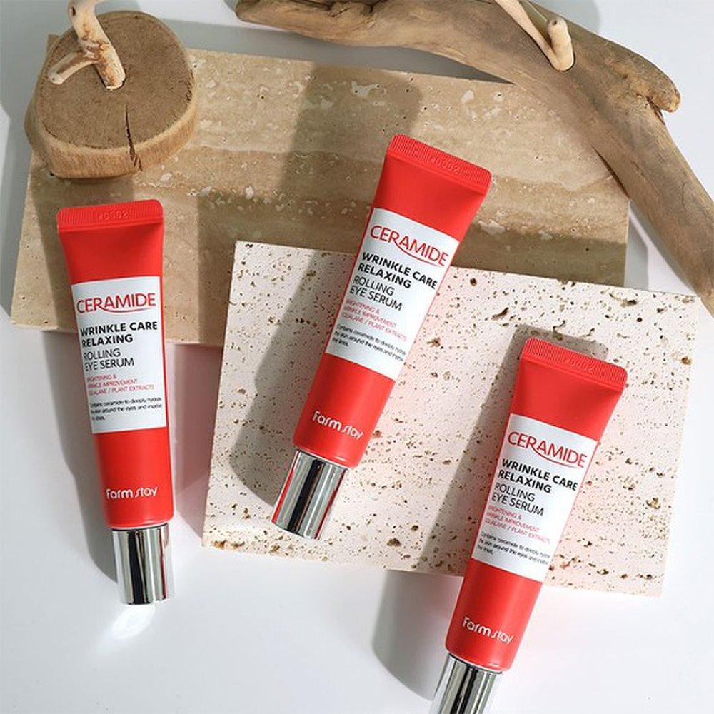 Расслабляющая сыворотка для век Ceramine Wrinkle Care 25 мл